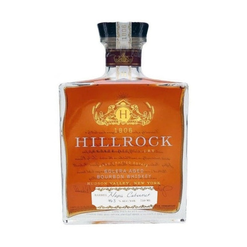 Hillrock Solera Aged Napa Cabernet Finish Bourbon Whiskey