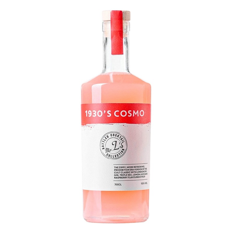 Mr L's 1930's Cosmo Ready To Drink Cocktail, 70 cl