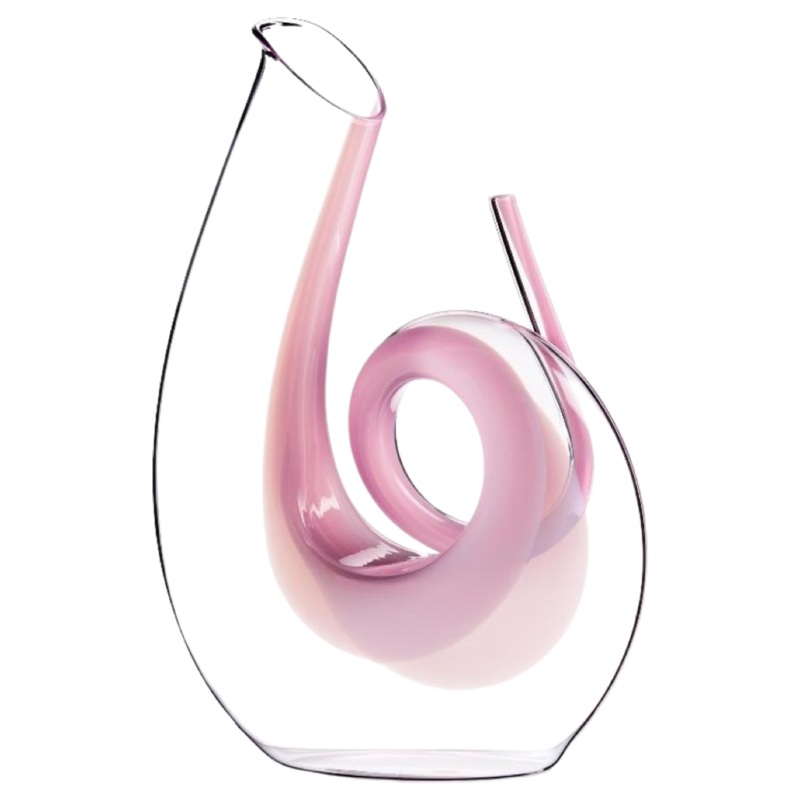 Riedel - Decanter Curly Pink