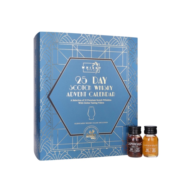 The Whisky World - Premium Scotch Whisky Advent Calendar Giftset 25 x 3cl Pcs 45% 75cl
