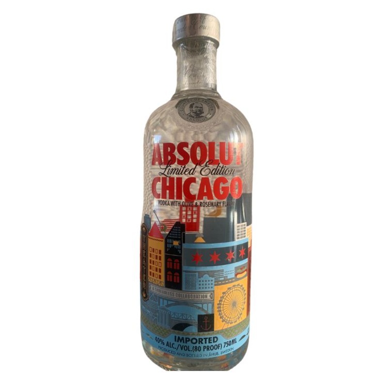 Absolut Chicago Vodka - 750ml