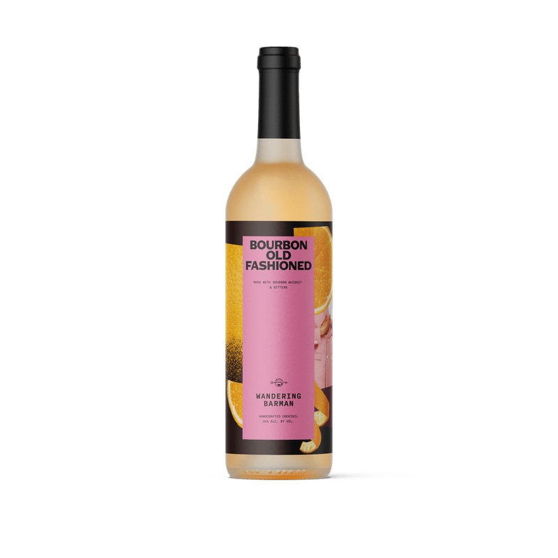 Wandering Barman Cocktails Classic Bourbon Old Fashioned (750ml)