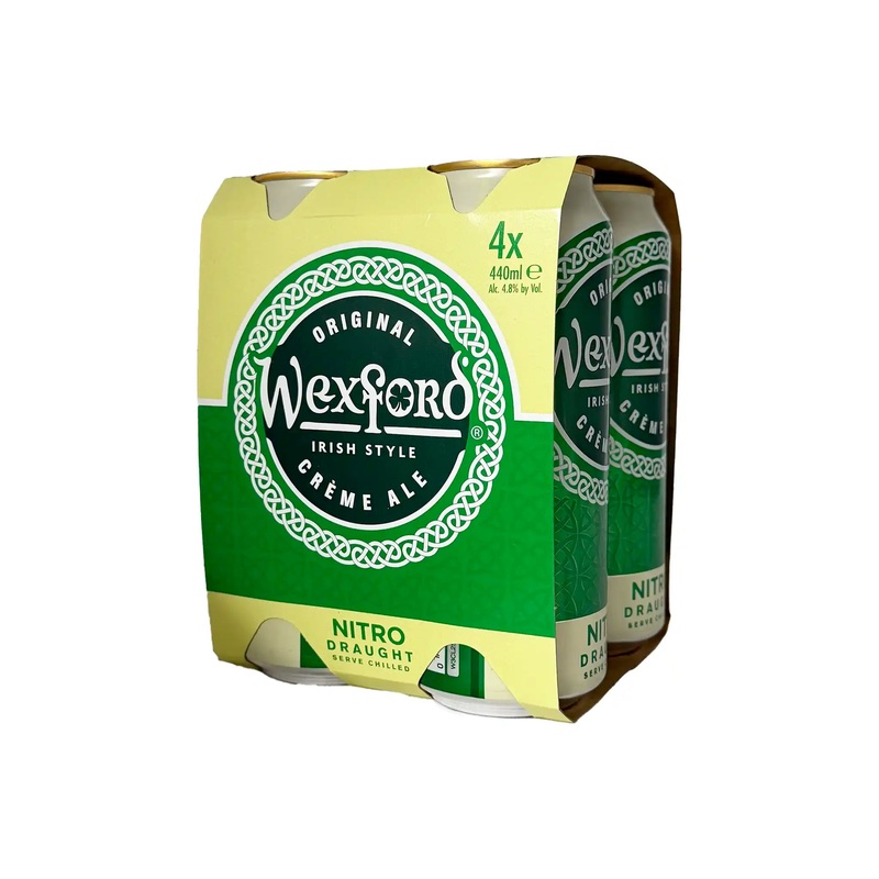WEXFORD IRISH STYLE CREME ALE NITRO DRAUGHT 440ml 4PACK