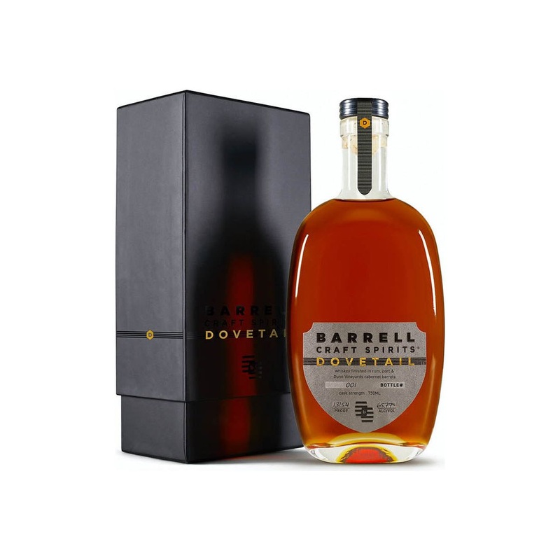 Barrel Craft Spirits Dovetail Gray Label