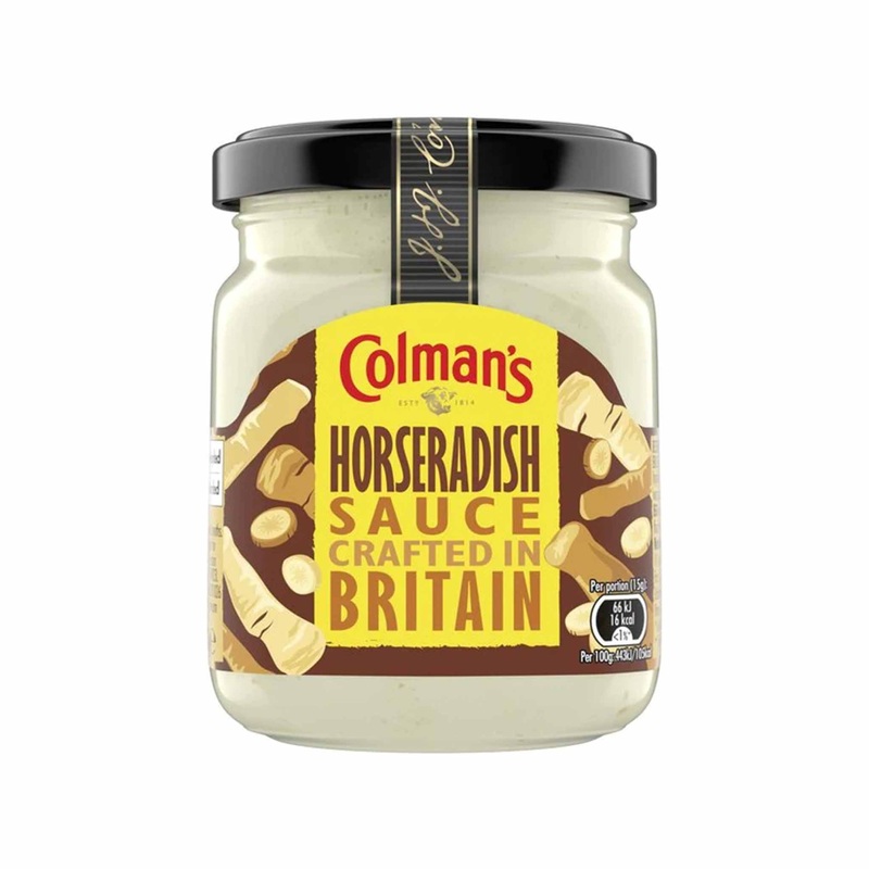 COLMAN'S HORSERADISH SAUCE 136g