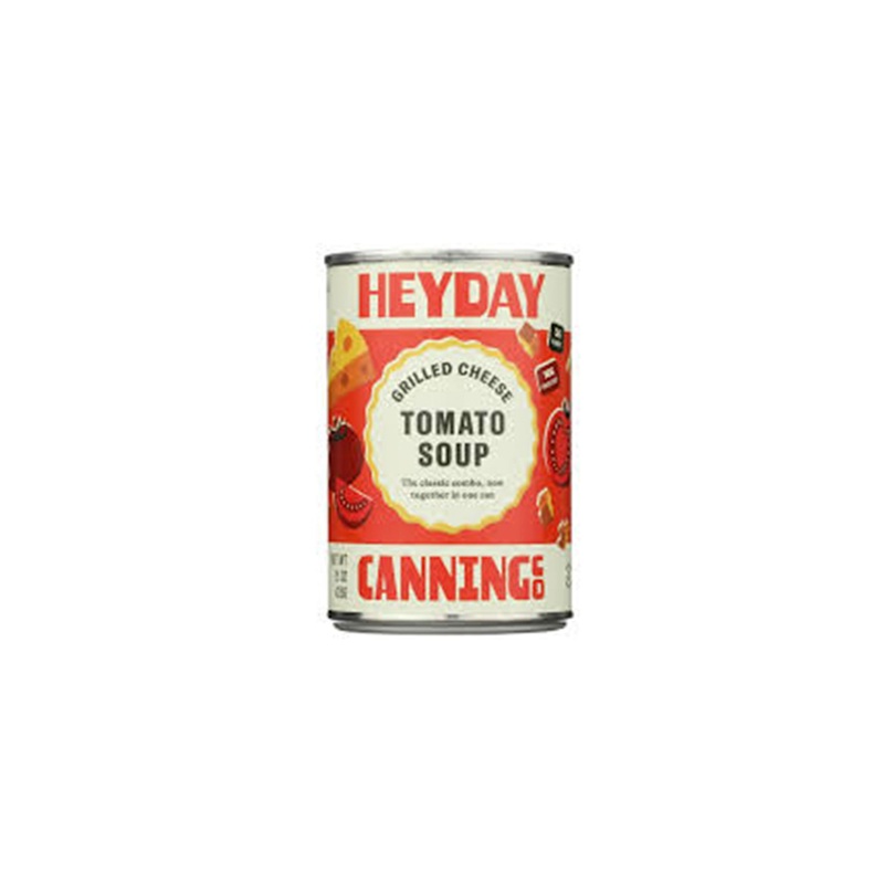 HEYDAY GRILLED CHEESE TOMATO SOUP 15oz