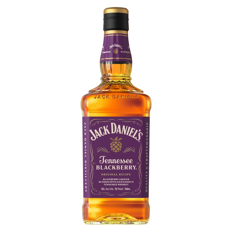 Jack Daniels Tennessee Blackberry Flavored Whiskey