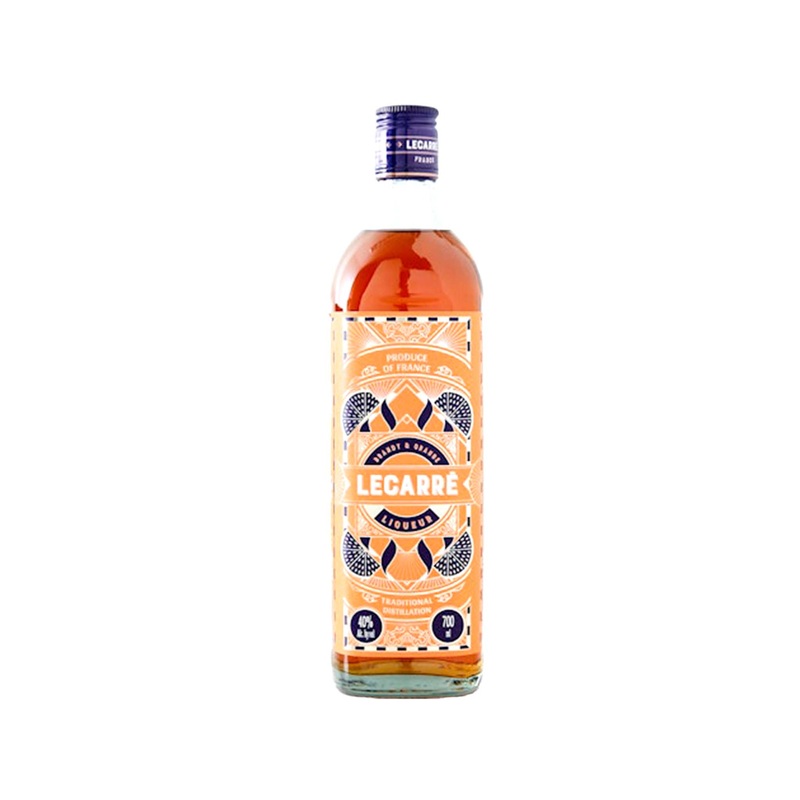 LECARRE BRANDY & ORANGE LIQUEUR 700ml