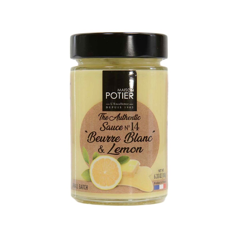 MAISON POTIER BEURRE BLANC LEMON SAUCE 180g