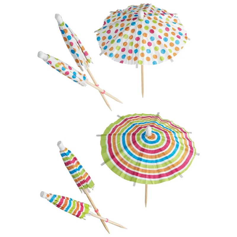 BarCraft Cocktail Umbrellas 12PK