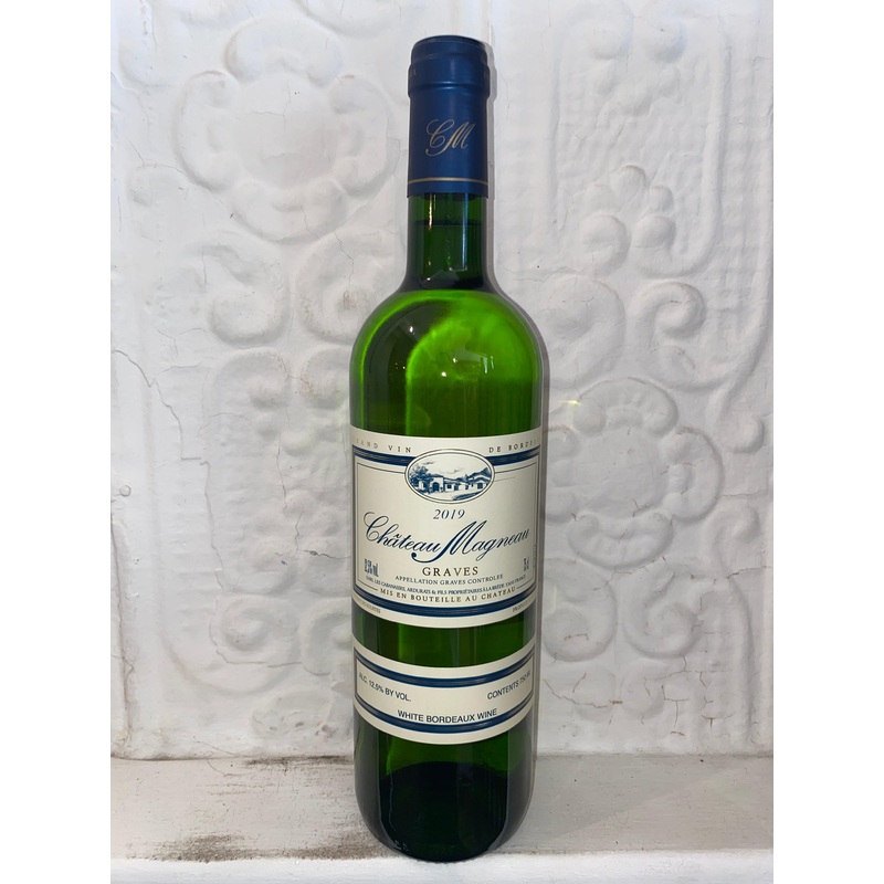 Graves Blanc, Chateau Magneau 2019 (Bordeaux, France)