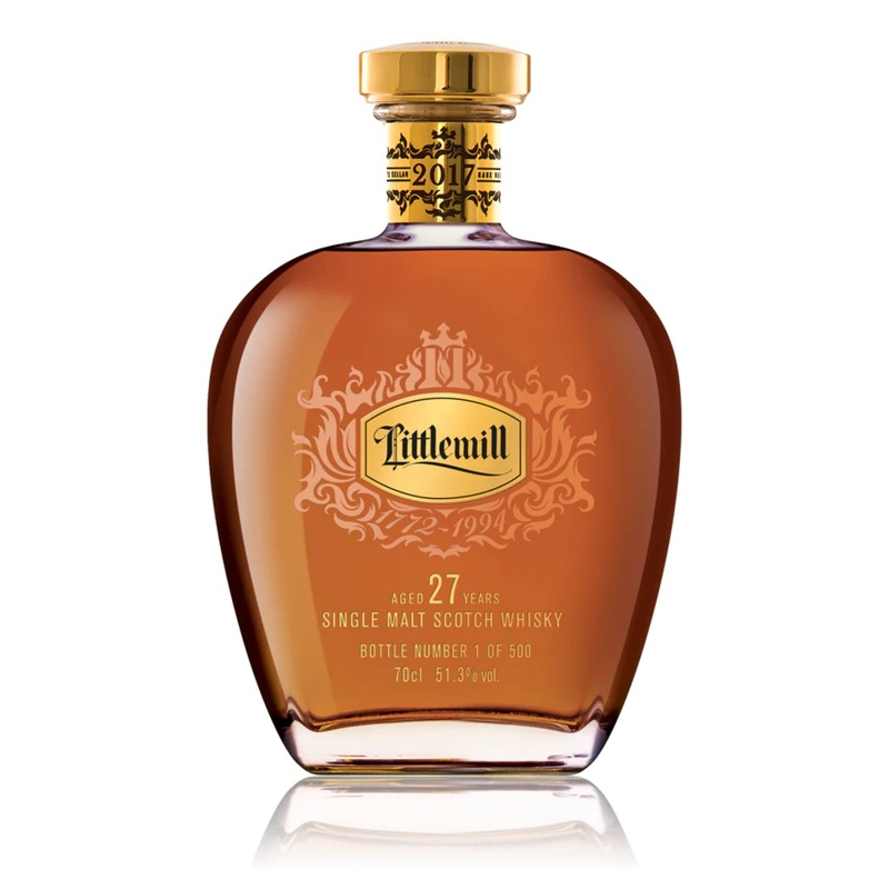 Littlemill 27 Year Old Single Malt Scotch Whiskey 2017 Private Release