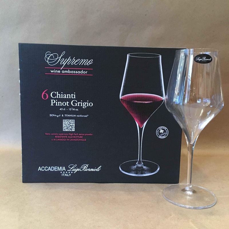 LUIGI BORMIOLI 6PACK CHIANTI SUPREMO