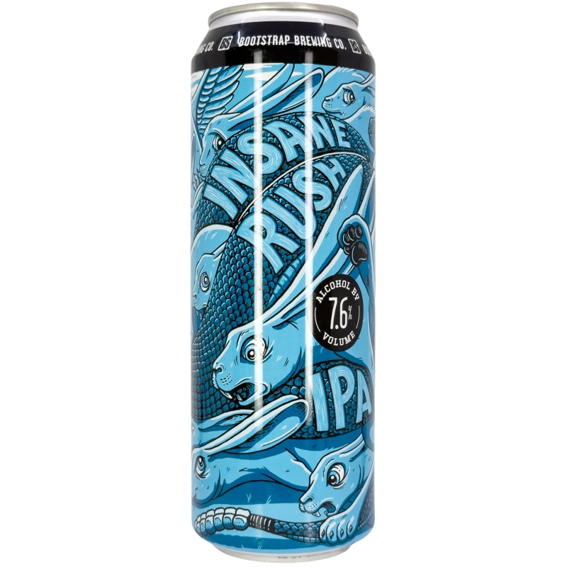 Bootstrap Brewing Co. 'Insane Rush' IPA Beer, Colorado