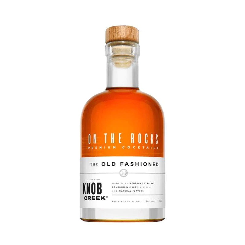 On The Rocks The Old Fashioned Knob Creek Premium Cocktails 375mL