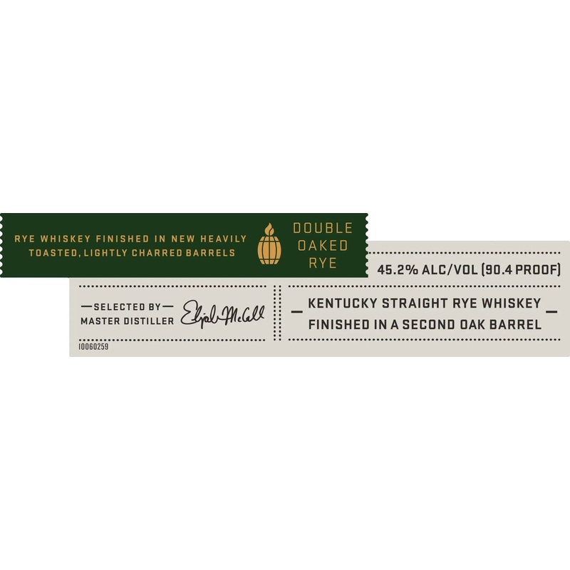 Woodford Reserve Master's Collection Double Oaked Rye Barrel Finish Select