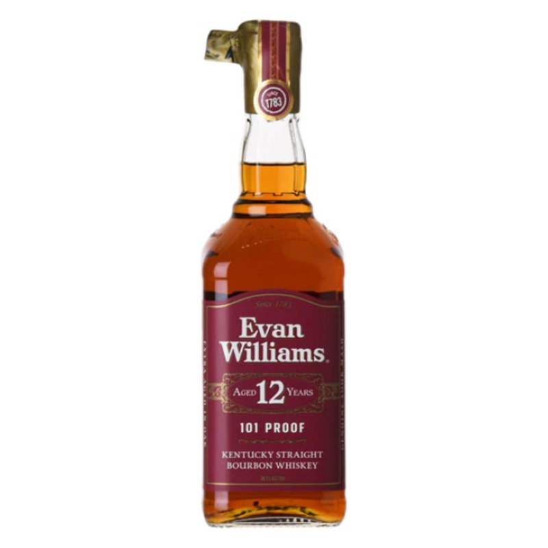 Evan Williams 12 year 101 Proof Whiskey