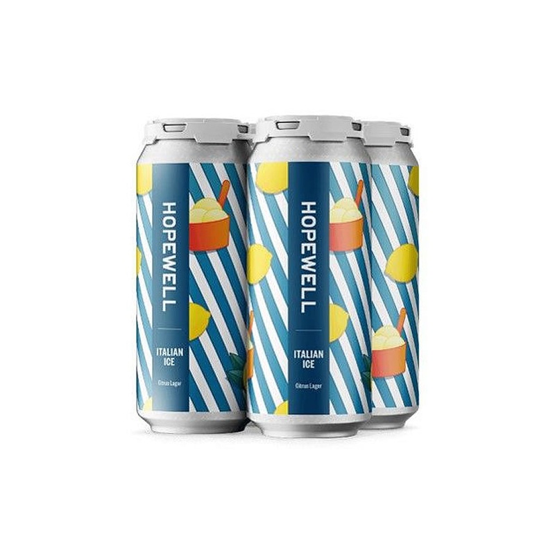 Hopewell Lemon Italian Ice 4Pk