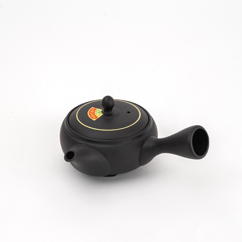 Japanese Kyusu Tokoname Yaki Teapot - Black 230ml