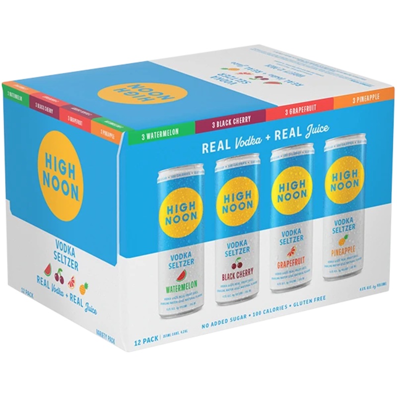 High Noon Vodka Seltzer Variety 12Pk