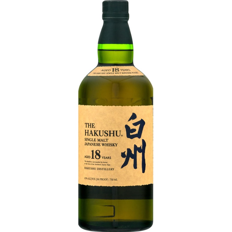 Suntory Hakushu 18 Year 750ML