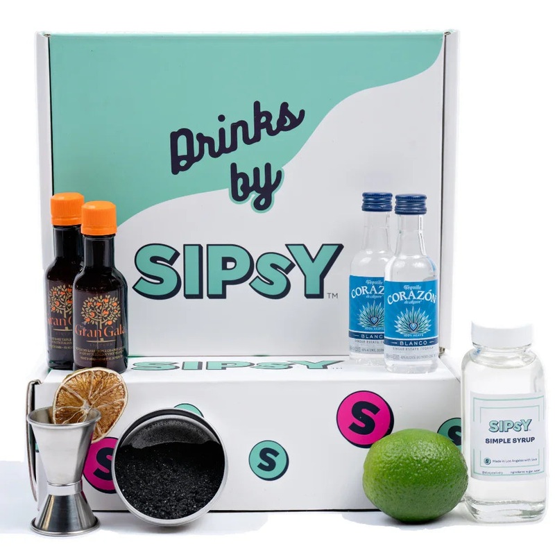 The Sipsy Classic Margarita Cocktail Set - 2 Cocktails