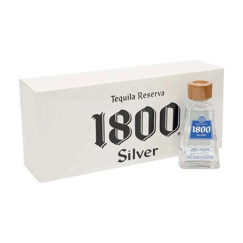 1800 Tequila Blanco 10 x 50 ml