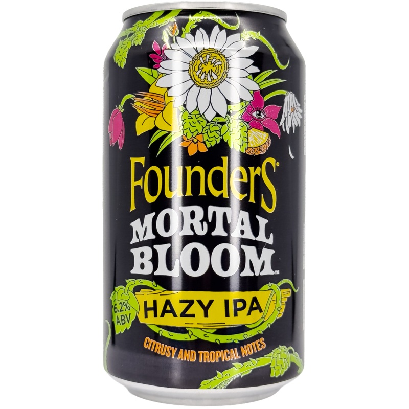 Founders Brewing Co. 'Mortal Bloom' Hazy IPA Beer, Michigan