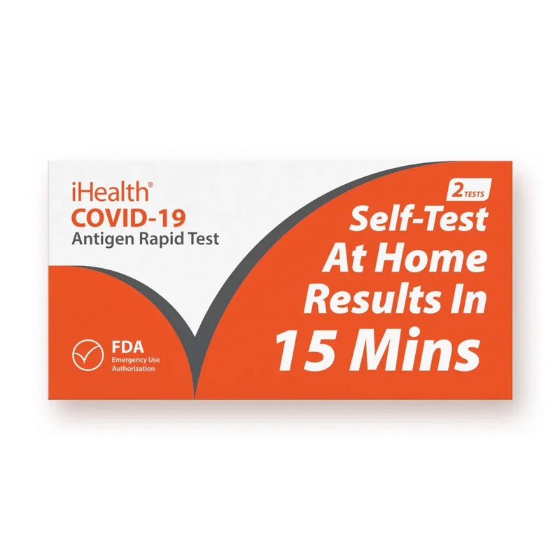 iHealth COVID-19 Antigen Rapid Test - 2-Pack