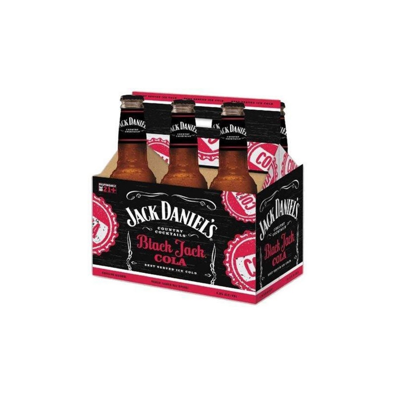Jack Daniel's Country Cocktails Black Jack Cola 6Pk