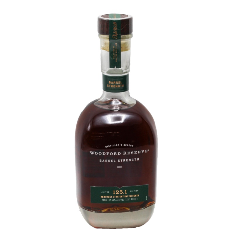 Woodford Reserve Barrel Strength Kentucky Straight Rye Whiskey 700ml