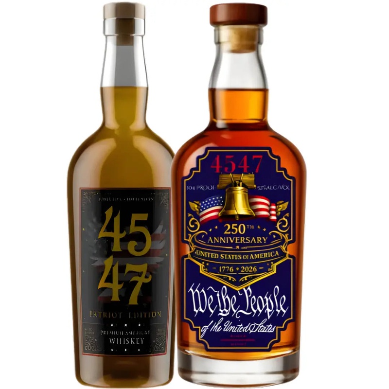 4547 Bundle: 250th Anniversary Straight Bourbon Whiskey & 4547 American Whiskey - Patriot Edition