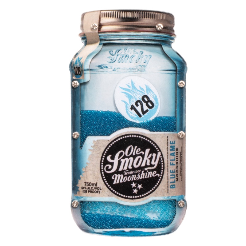 BLUE FLAME JAR FLOATER MAGNET
