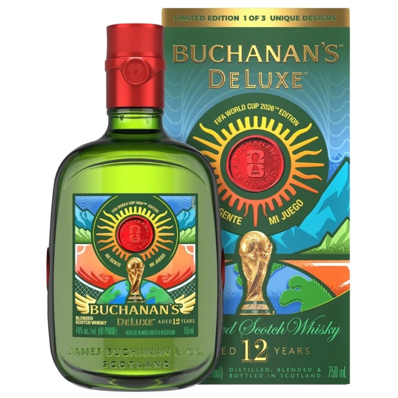 Buchanans Deluxe 12 Year Limited Edition 1 of 3 FIFA World Cup 2026 Edition 750mL