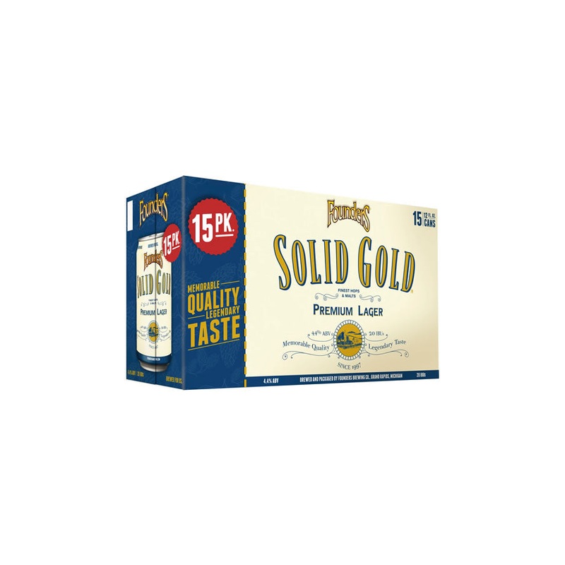 Founders Solid Gold 15Pk Cans