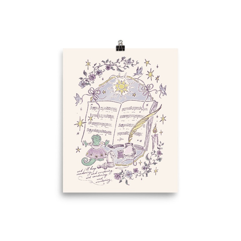 I've Got A Dream Print - Back Artwork