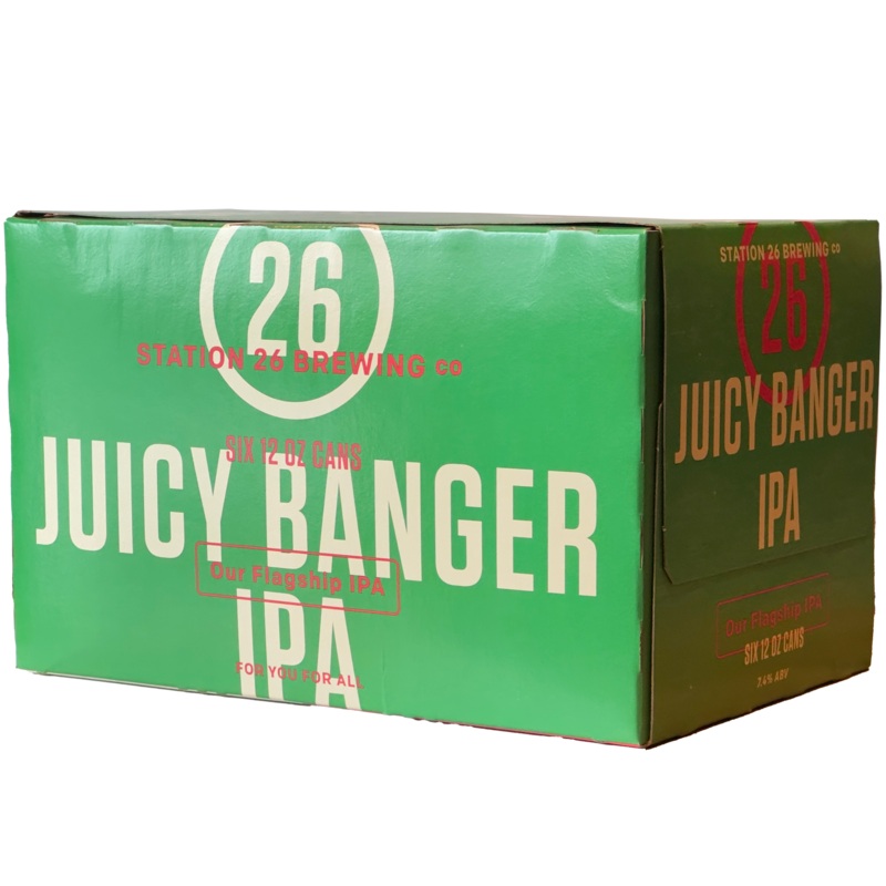 Station 26 Brewing Co. 'Juicy Banger' IPA, Colorado, USA
