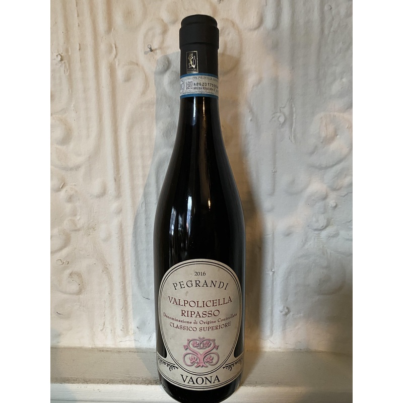 Valpolicella Superiore Ripasso "Pegrandi", Vaona 2021 (Veneto, Italy)