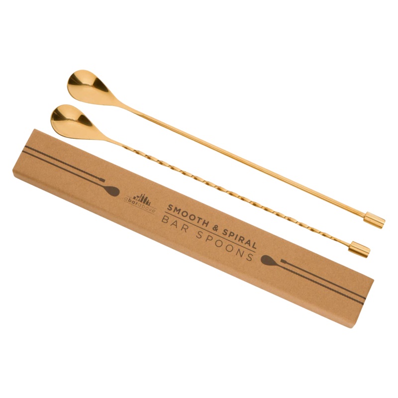 A Bar Above Gold Bar Spoons