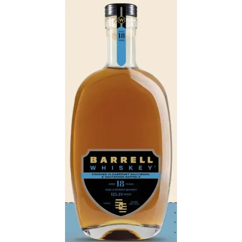 Barrell Whiskey 18 Year Cabernet Sauvignon & Sauternes Finish Cask Strength