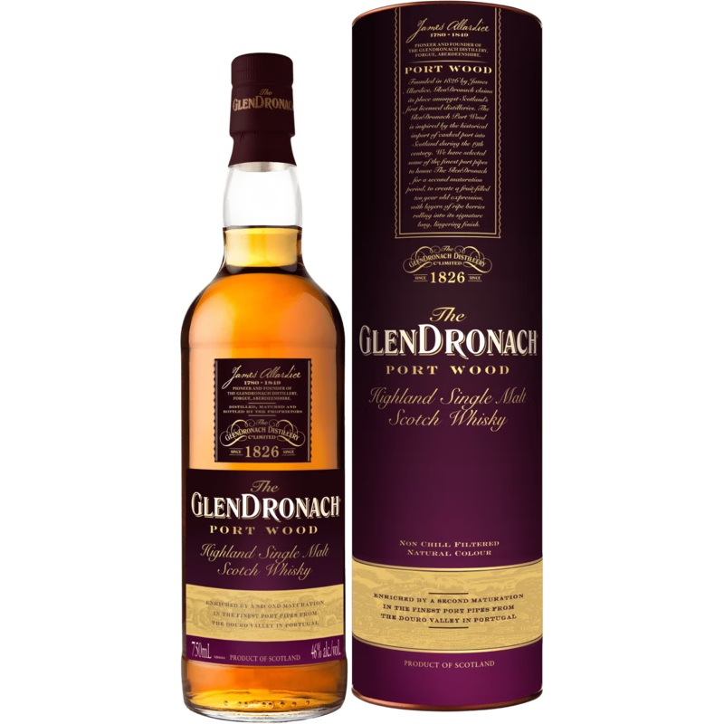 GlenDronach Port Wood - Single Malt Scotch Whisky