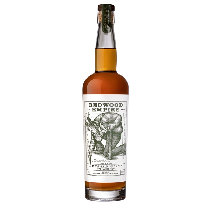 Redwood Empire Emerald Giant Rye Whiskey
