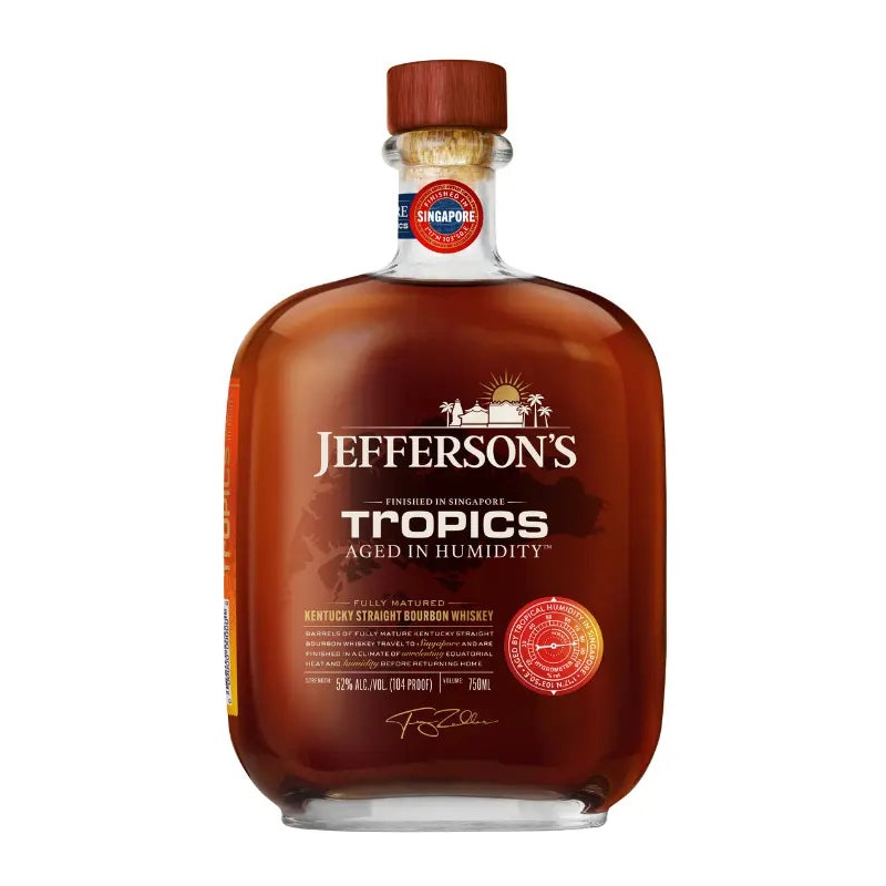 Jeffersons Tropics Aged in Humidity Finished in Singapore Bourbon 750mL
