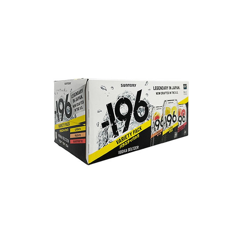 Minus 196 Vodka Seltzer Variety 8Pk