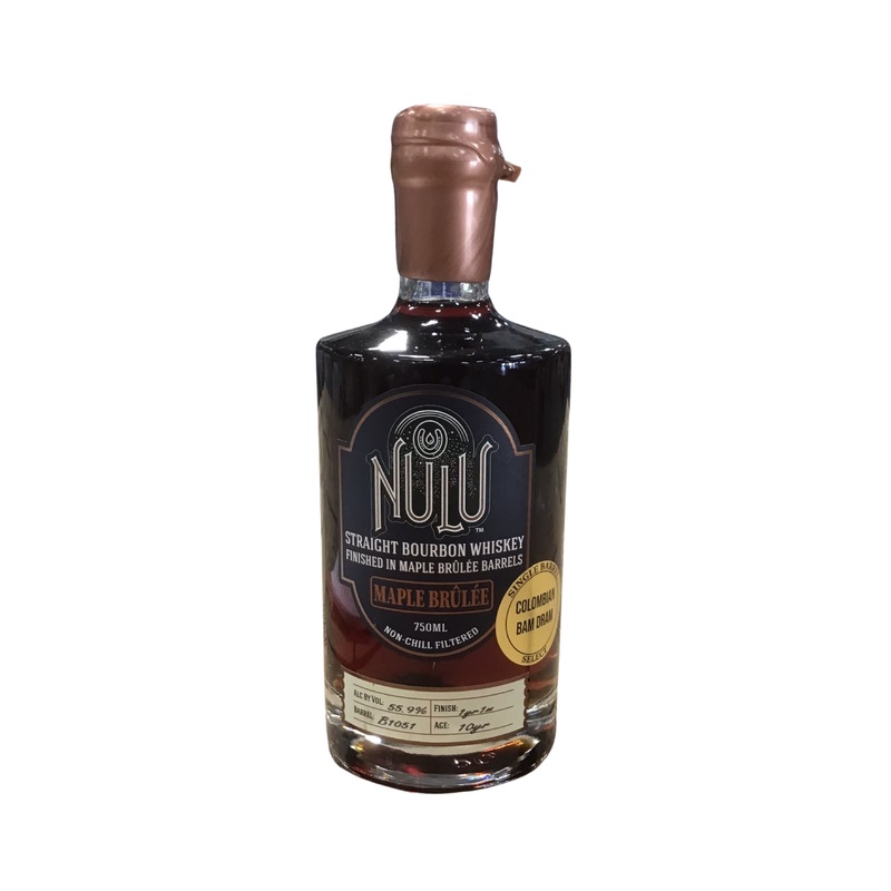 Nulu 10 yr Maple Brulee Bourbon