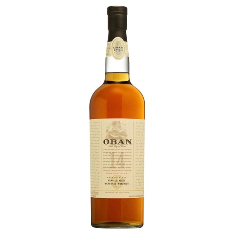 Oban 14 Year Old Single Malt Scotch Whisky (750ml)