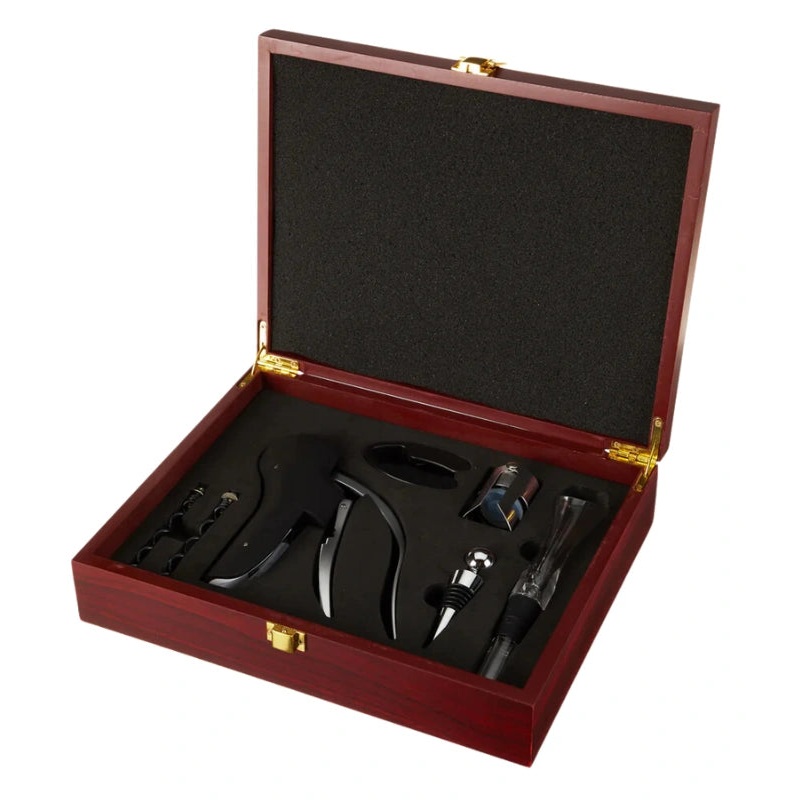 5-Piece Wine Tools Boxed Gift Set by True Brands