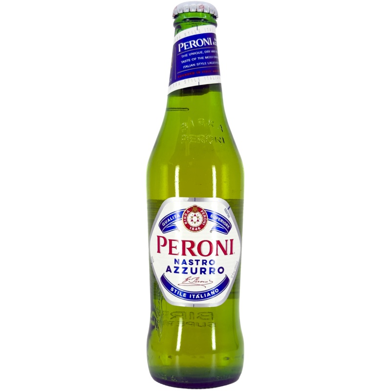Peroni 'Nastro Azzurro' Beer, Italy