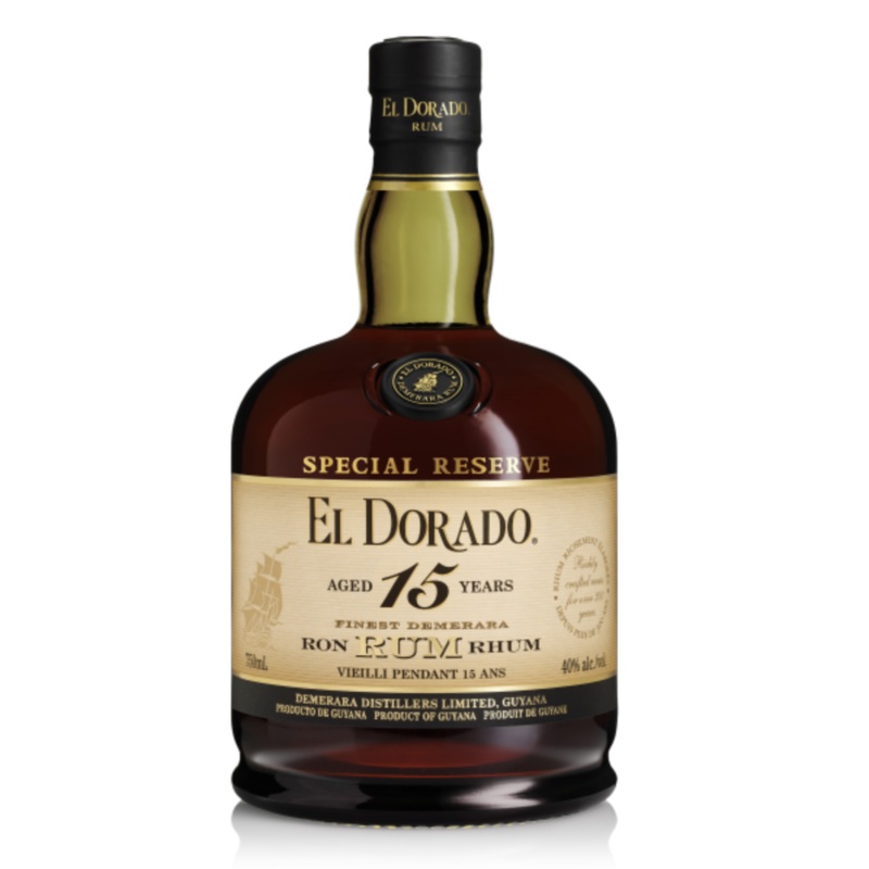 Special Reserve 15 year Demerara rum, El Dorado (Guyana)