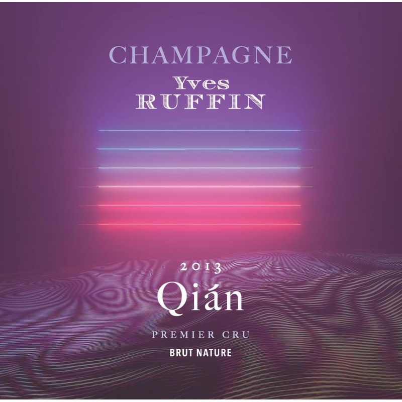 Champagne Yves Ruffin, Cuvee Qian Premier Cru Brut Nature 2013 (1x75cl)